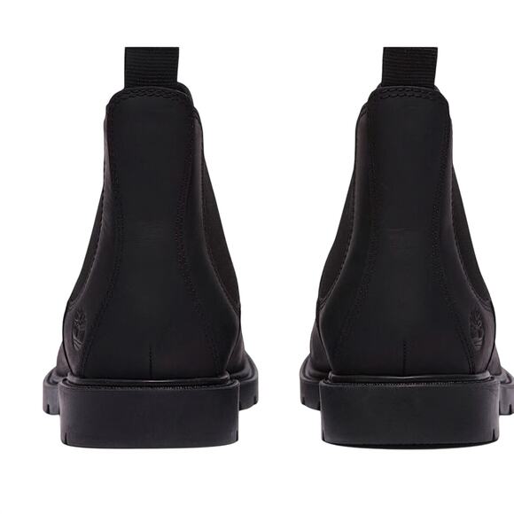 Timberland Squall Canyon Waterproof Chelsea Boot - Black Full Grain -Size: 11.5
